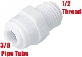 STRAIGHT 1/2 TO 3/8 MALE product image