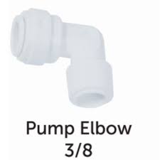 RO FITTINGS PUMP ELBOW 3/8 product image