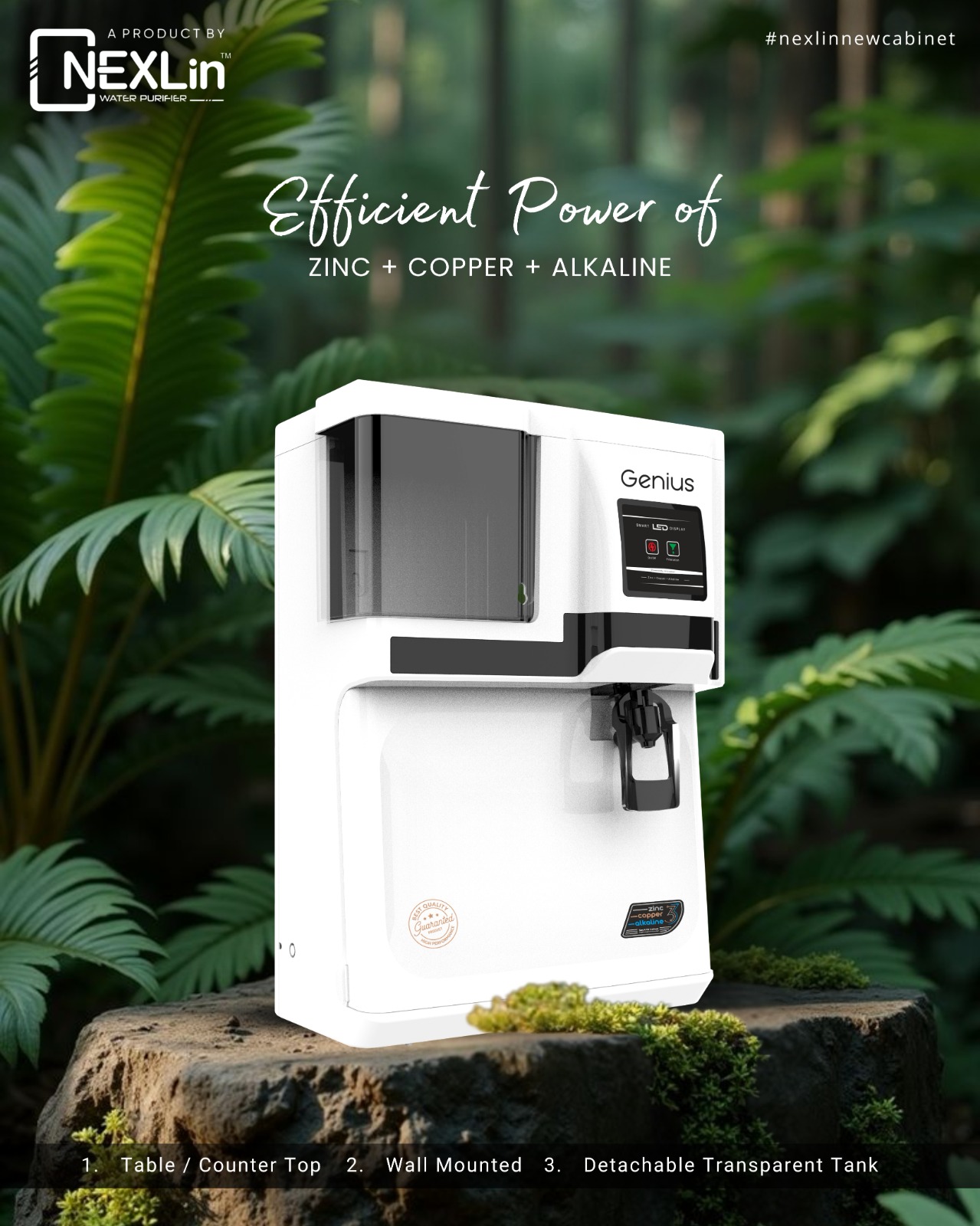 Thumbnail PREMIUM RO WATER PURIFIER GENIUS WHITE 5